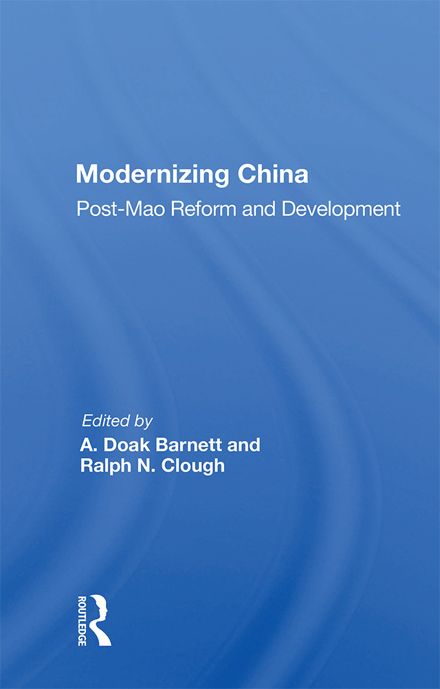 Modernizing China