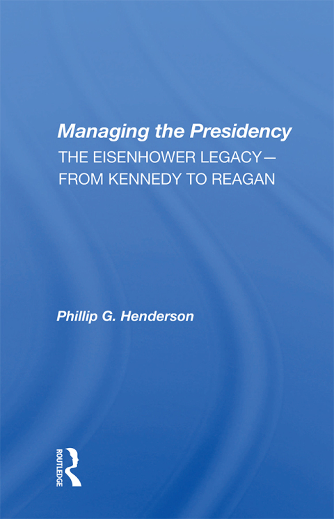 Cover image for book Managing the Presidency