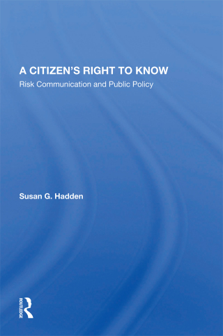 A Citizen's Right To Know