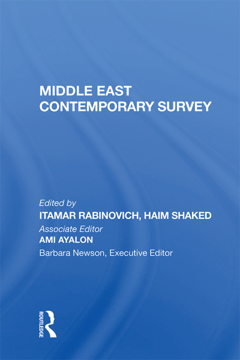 Cover image for book Middle East Contemporary Survey, Volume Xi, 1987