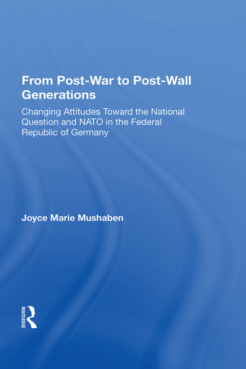 Cover image for book From Post-war To Post-wall Generations