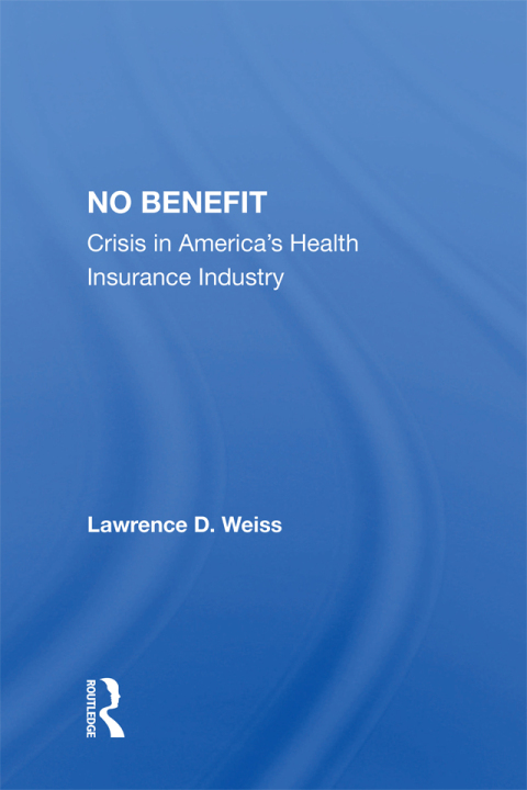 Cover image for book No Benefit