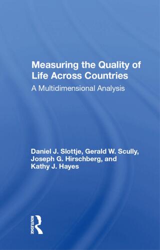 Measuring The Quality Of Life Across Countries
