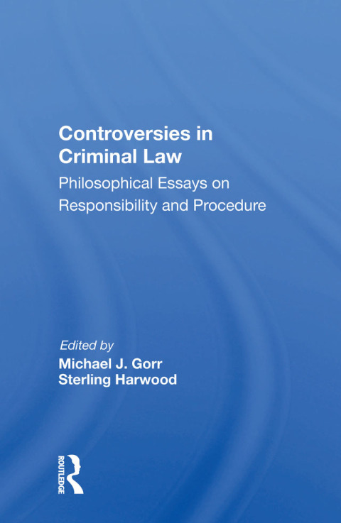 Cover image for book Controversies in Criminal Law