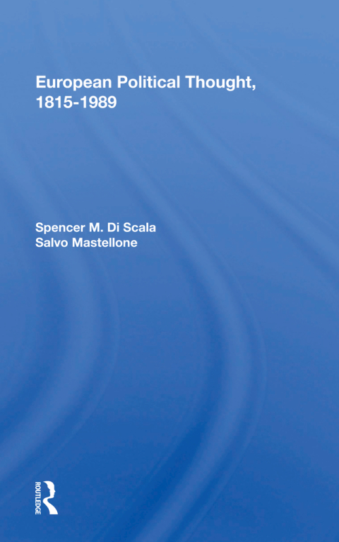 Cover image for book European Political Thought, 1815-1989