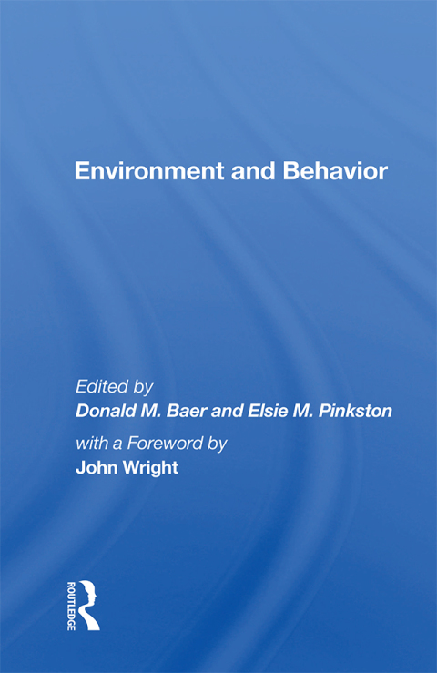 Cover image for book Environment and Behavior