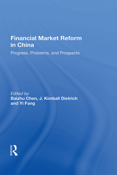 Cover image for book Financial Market Reform In China