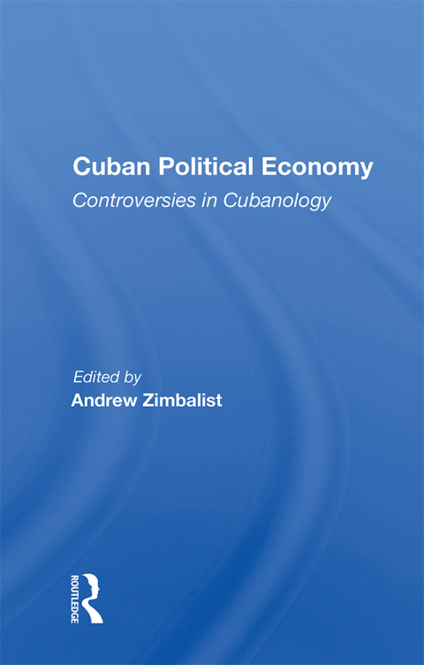 Cover image for book Cuban Political Economy