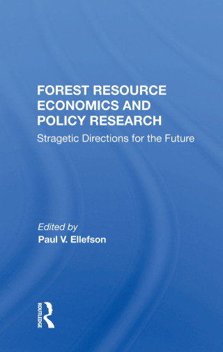 Forest Resource Economics and Policy Research