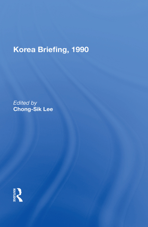 Cover image for book Korea Briefing, 1990