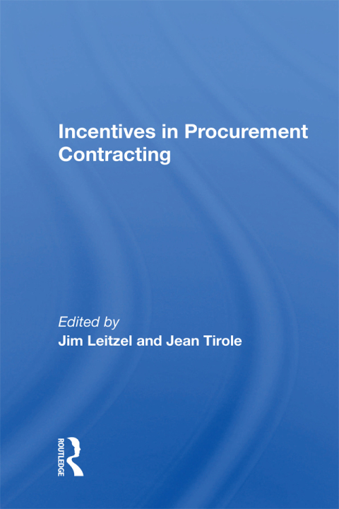 Cover image for book Incentives In Procurement Contracting