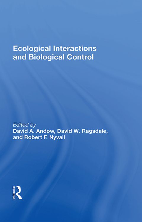 Cover image for book Ecological Interactions And Biological Control