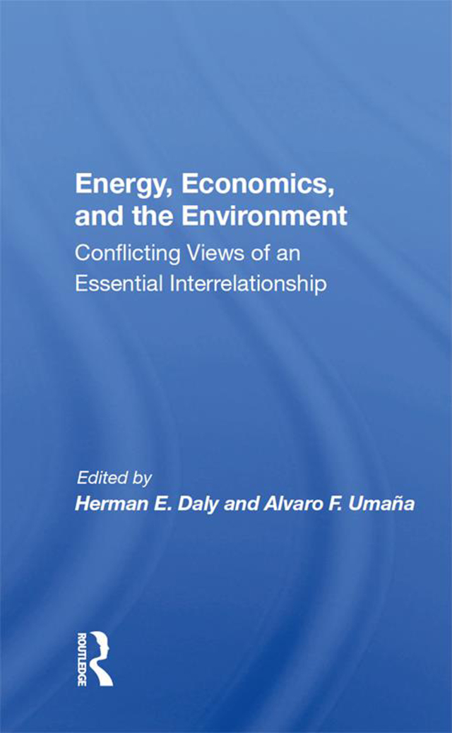 Energy, Economics, And The Environment