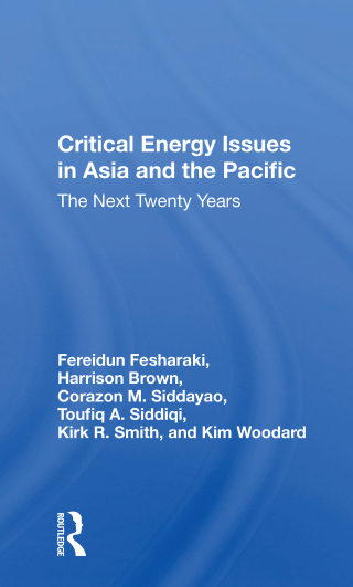 Critical Energy Issues In Asia And The Pacific