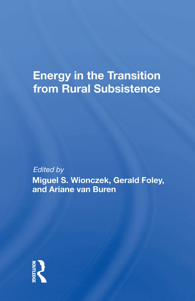 Energy in the Transition from Rural Subsistence