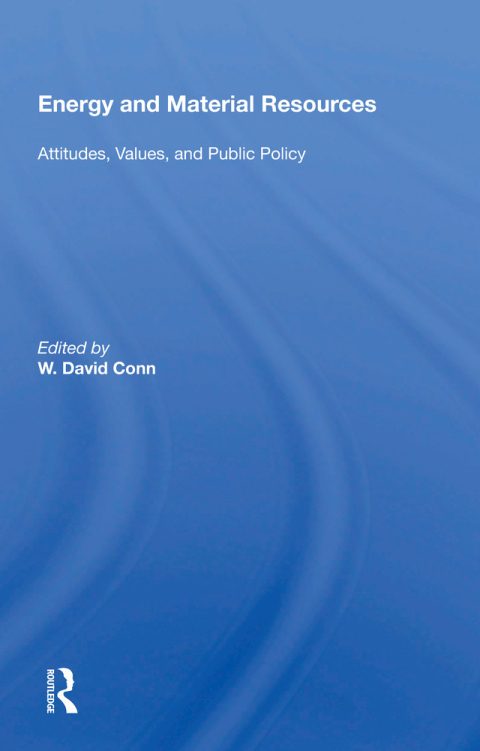 Cover image for book Energy And Material Resources