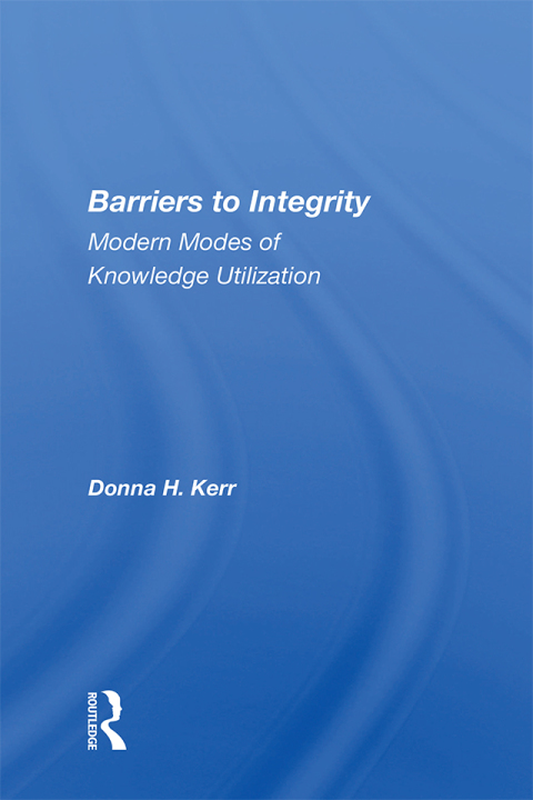 Cover image for book Barriers to Integrity