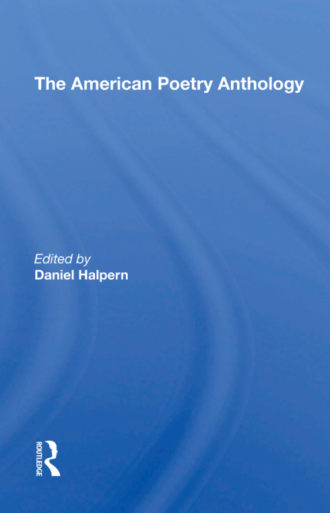 Cover image for book American Poetry Antholog