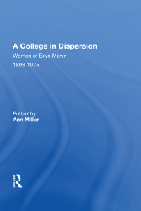 Cover image: A College In Dispersion 1st edition 9780367020620