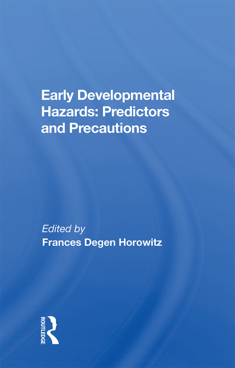 Cover image for book Early Developmental Hazards