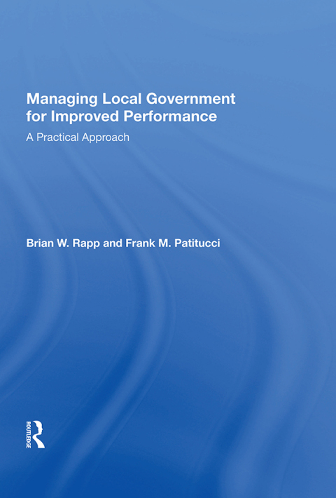 Cover image for book Managing Local Government for Improved Performance