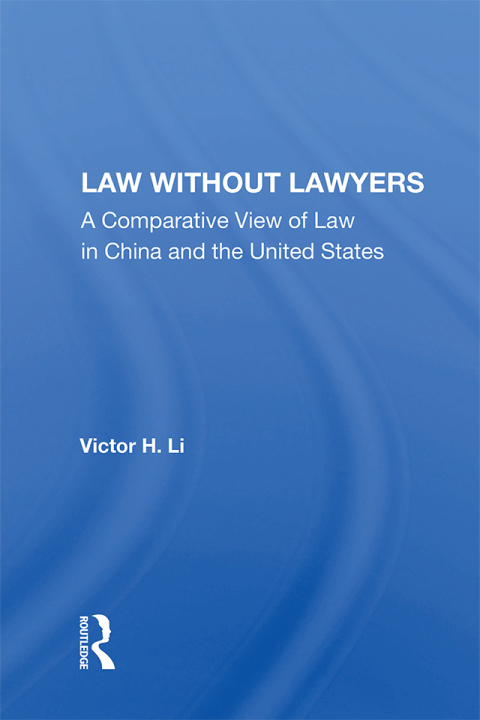 Cover image for book Law Without Lawyers