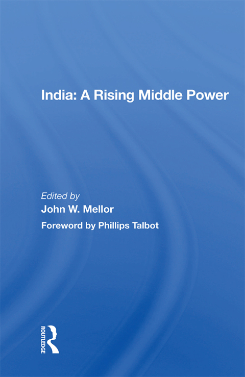 Cover image for book India: A Rising Middle Power