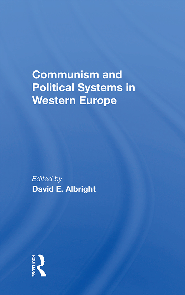 Communism And Political Systems In Western Europe