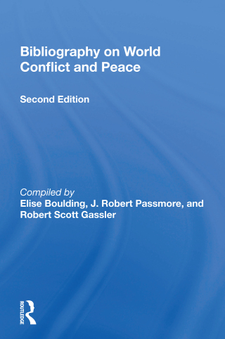 Bibliography On World Conflict And Peace