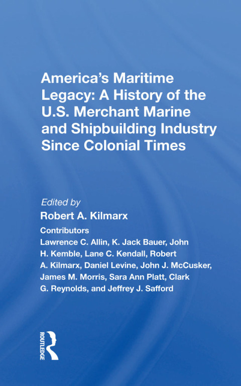 Cover image for book America's Maritime Legacy