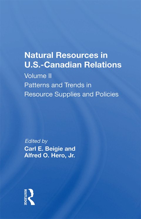 Cover image for book Natural Resources In U.s.-canadian Relations, Volume 2