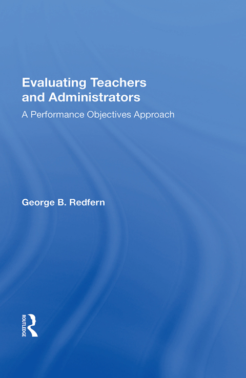 Cover image for book Evaluating Teachers And Administrators