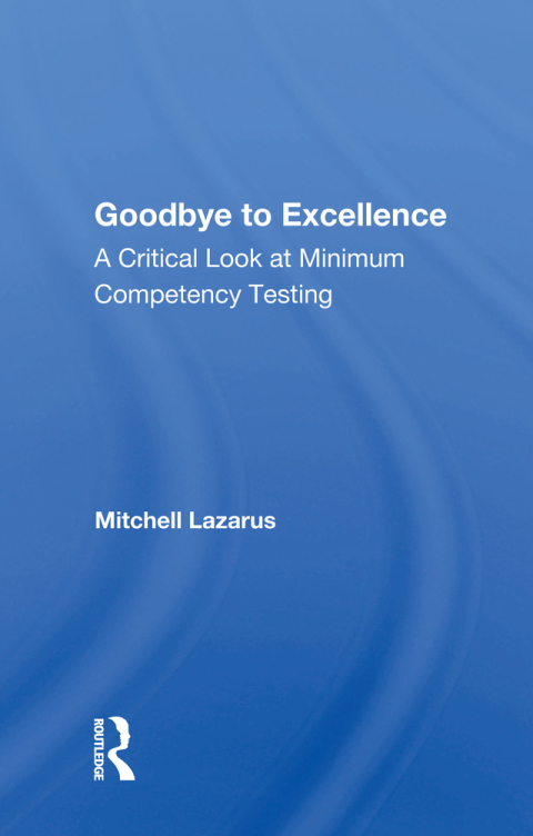 Cover image for book Goodbye To Excellence