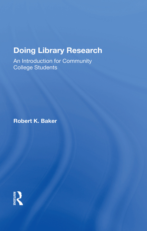 Cover image for book Doing Library Research