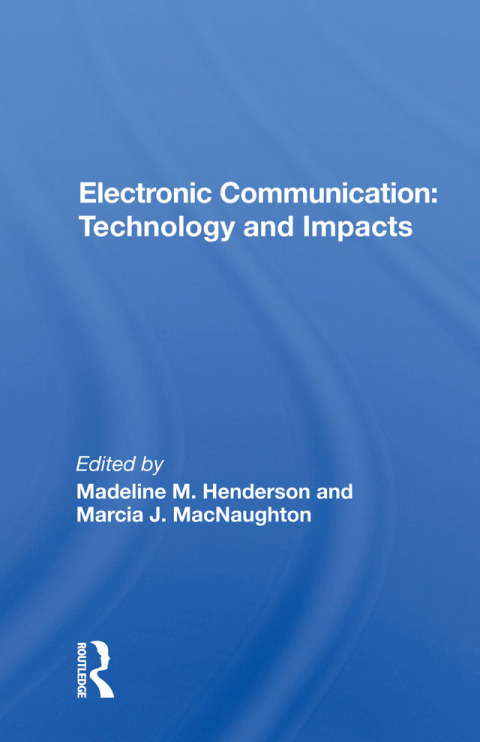 Cover image for book Electronic Communication