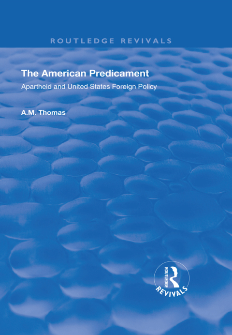 Cover image for book The American Predicament