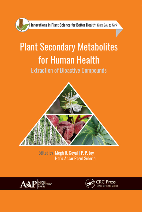 Cover image for book Plant Secondary Metabolites for Human Health