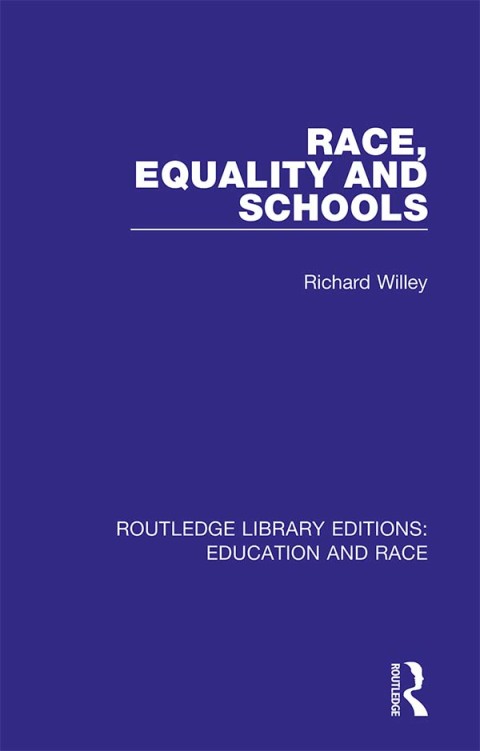 Cover image for book Race, Equality and Schools