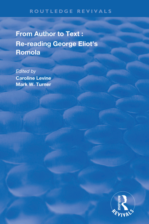 Cover image for book From Author to Text