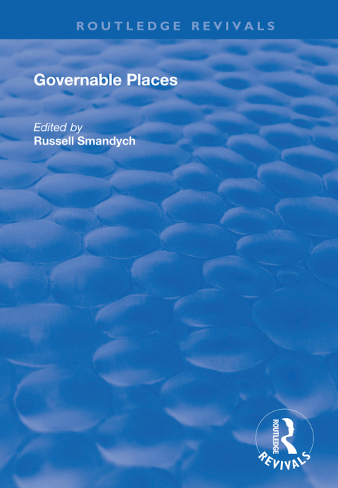 Cover image for book Governable Places