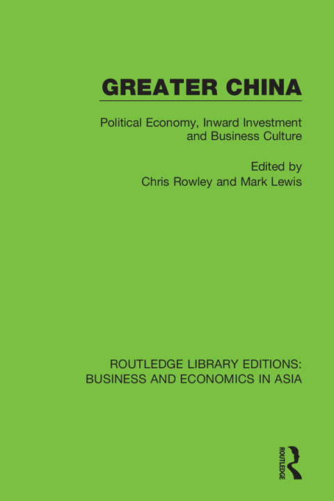 Cover image for book Greater China
