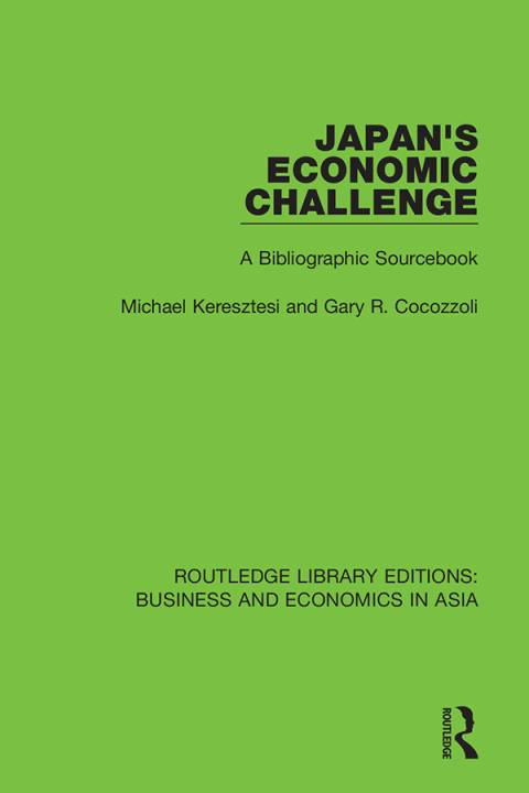 Cover image for book Japan's Economic Challenge