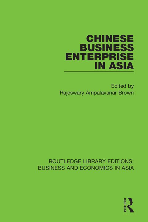 Cover image for book Chinese Business Enterprise in Asia