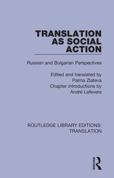 Cover image for book Translation as Social Action