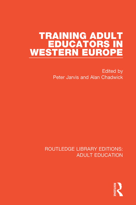 Cover image for book Training Adult Educators in Western Europe