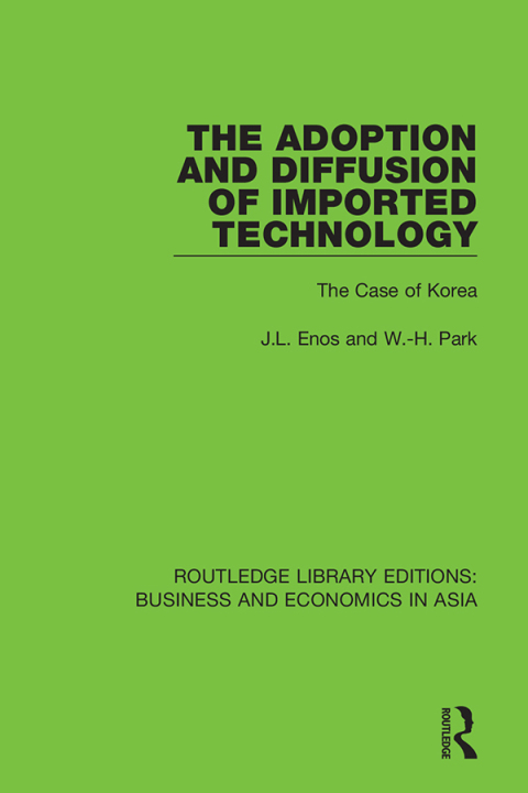 Cover image for book The Adoption and Diffusion of Imported Technology