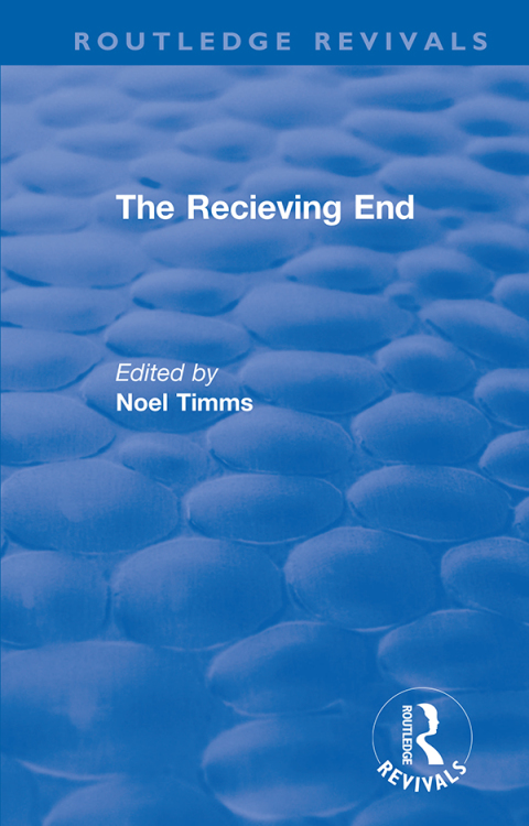 Cover image for book The Receiving End