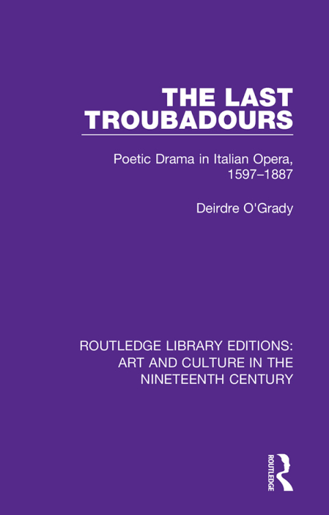 Cover image for book The Last Troubadours