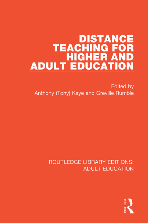 Cover image for book Distance Teaching For Higher and Adult Education