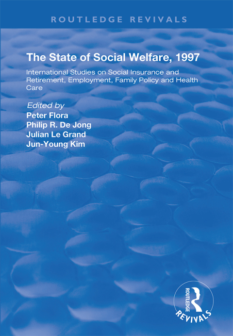 Cover image for book The State and Social Welfare, 1997